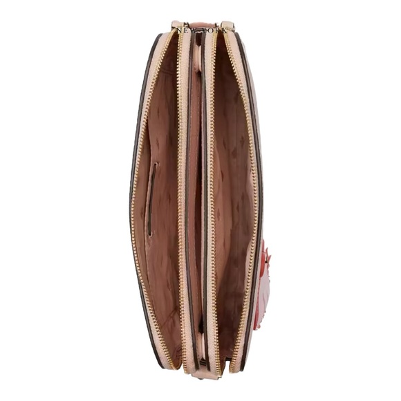 Kate Spade By The Pool Camera Bag,flamingo coin purse and wallet included. - Picture 17 of 17